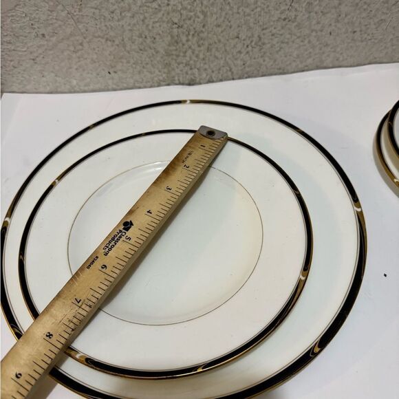 Vintage Mikasa Bone China "Academy" dinner , salad , appetizer Made In Japan. - Picture 10 of 14